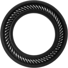 Value Collection - 7/16" ID, Spring Energized Rod Seal - -100 to 450°F, 1/4" Rod Diam - Exact Tool & Supply