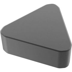 Seco - TNGX222 Grade CBN150 PCBN Turning Insert - Uncoated, Triangle, 1/4" Inscr Circle, 3.18mm Thick, 0.03" Corner Radius - Exact Tool & Supply