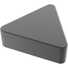 Seco - TNGN222 Grade CBN150 PCBN Turning Insert - Uncoated, Triangle, 1/4" Inscr Circle, 3.18mm Thick, 0.03" Corner Radius - Exact Tool & Supply