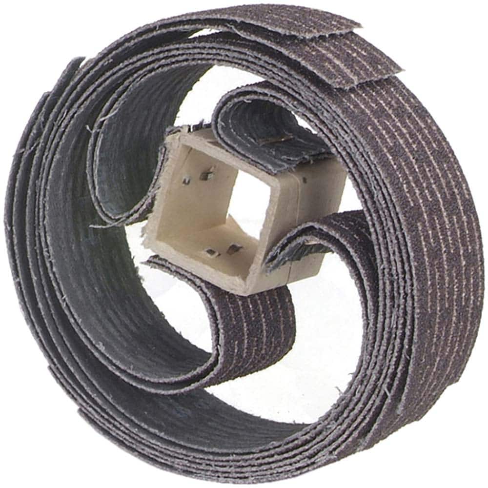 Norton - Flap Wheel Refills Refill Width (Inch): 1 Refill Trim Length (Inch): 14 - Exact Tool & Supply