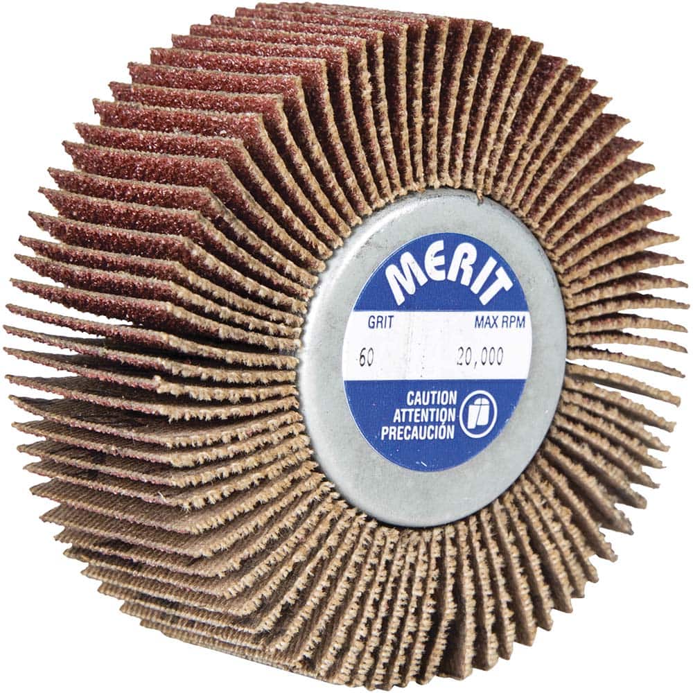 Norton - Mounted Flap Wheel - - Exact Tool & Supply