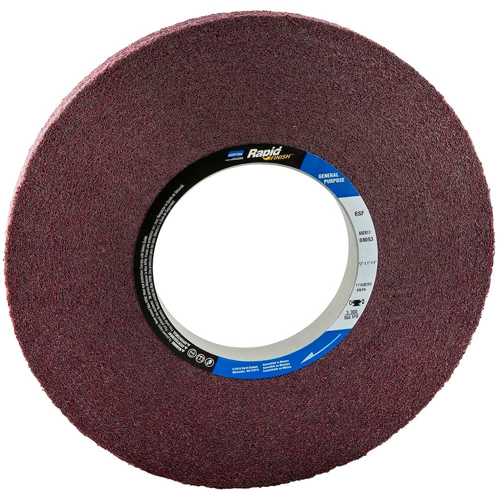 Norton - Deburring Wheels Wheel Type: Convolute Wheel Diameter (Inch): 12 - Exact Tool & Supply