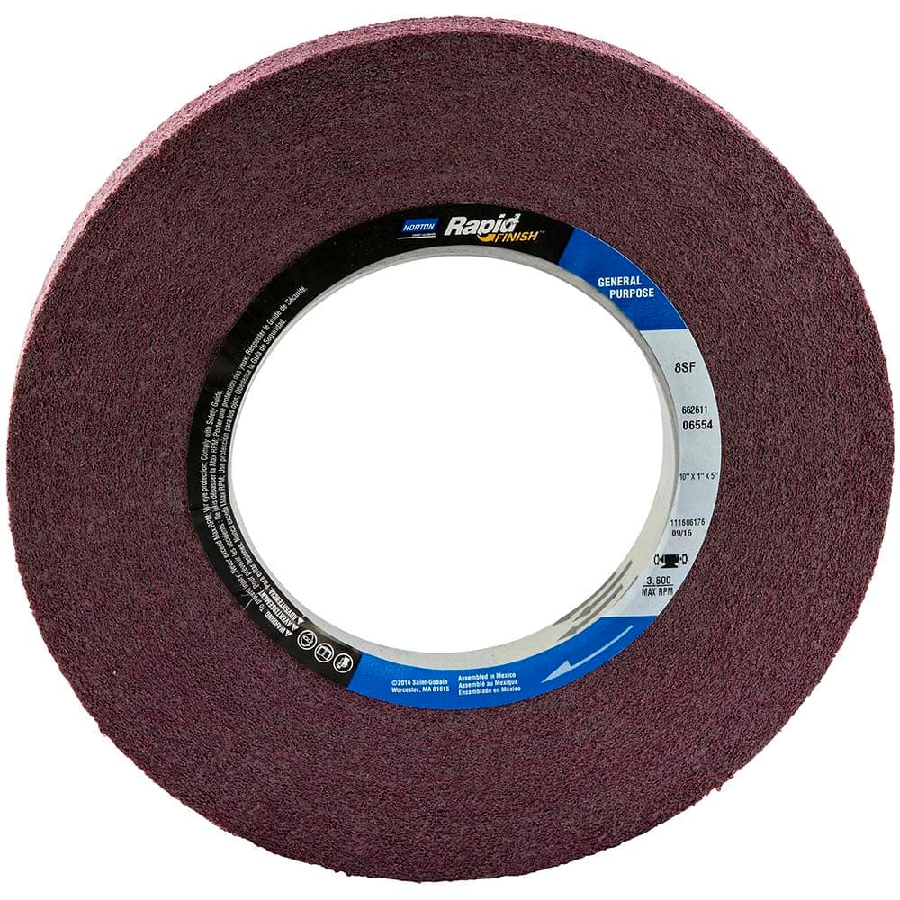 Norton - Deburring Wheels Wheel Type: Convolute Wheel Diameter (Inch): 10 - Exact Tool & Supply