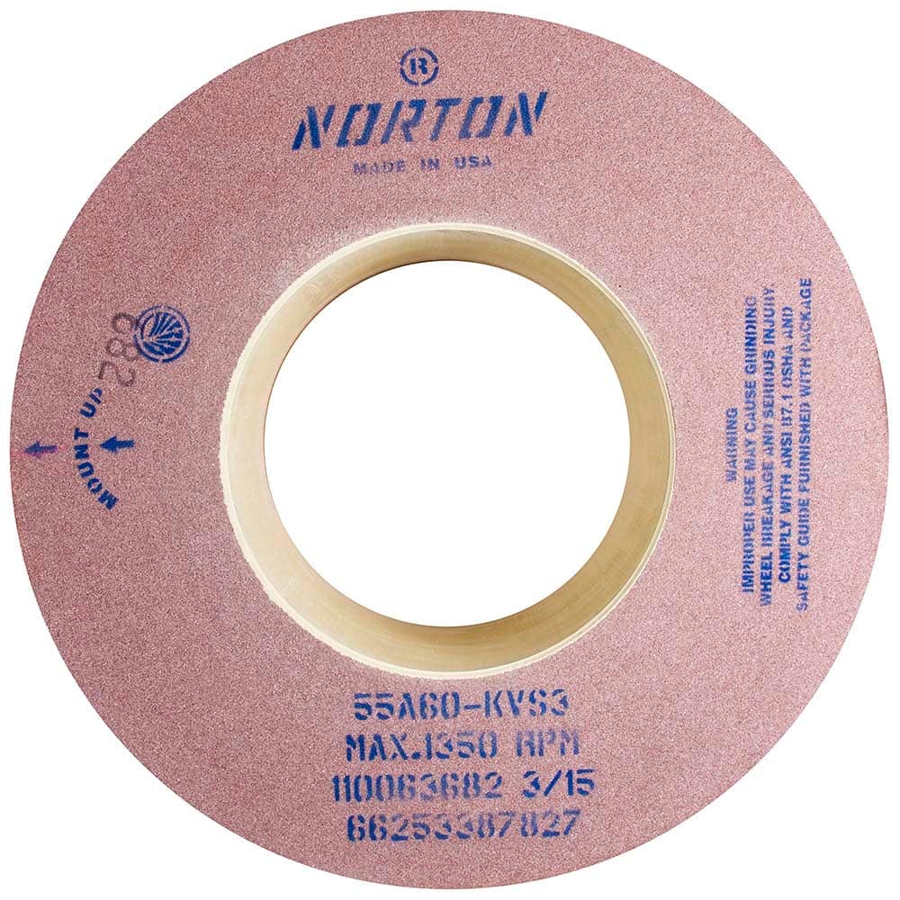Norton - Centerless & Cylindrical Grinding Wheels Wheel Diameter (Inch): 24 Wheel Width (Inch): 8 - Exact Tool & Supply