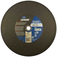 Norton - 14 x 1/8, 1" Hole 24 Grit Silicon Carbide Cutoff Wheel - Exact Tool & Supply