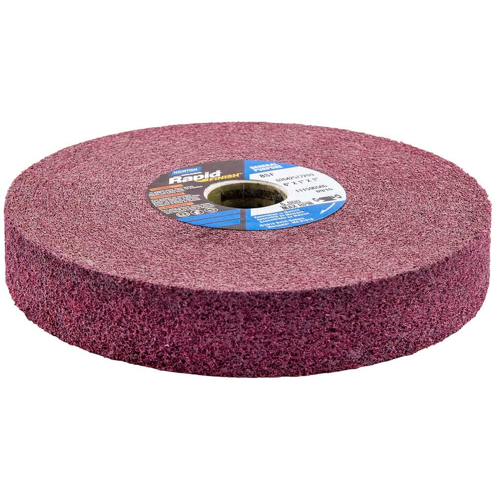 Norton - Deburring Wheels Wheel Type: Convolute Wheel Diameter (Inch): 6 - Exact Tool & Supply