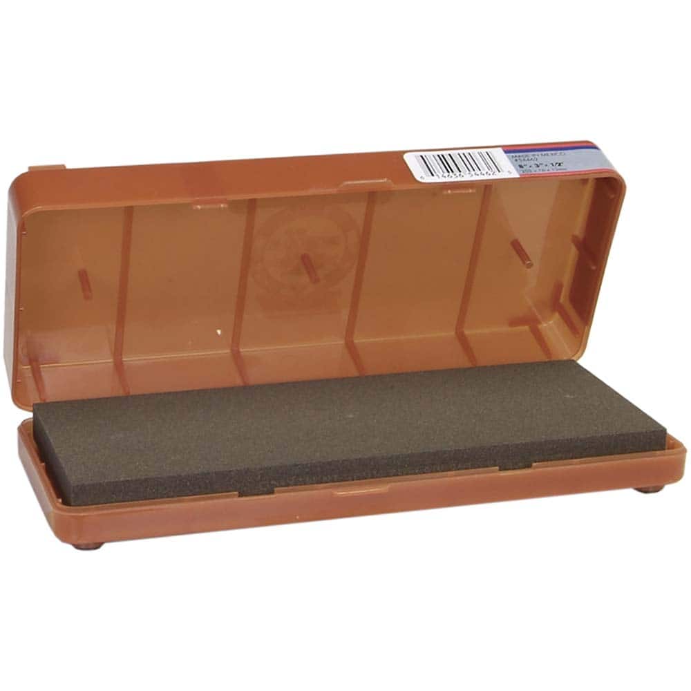 Norton - Sharpening Stones; Stone Material: Aluminum Oxide ; Overall Width/Diameter (Inch): 3 ; Overall Length (Inch): 8 ; Overall Thickness (Inch): 1/2 ; Grade: Coarse ; Shape: Rectangle - Exact Tool & Supply