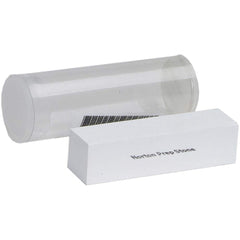 Norton - Sharpening Stones; Stone Material: Aluminum Oxide ; Overall Width/Diameter (Decimal Inch): 0.7874 ; Overall Length (Decimal Inch): 0.7874 ; Overall Thickness (Inch): 3 ; Grade: Extra Fine ; Shape: Square - Exact Tool & Supply