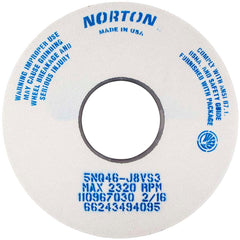 Norton - Tool & Cutter Grinding Wheels - Exact Tool & Supply