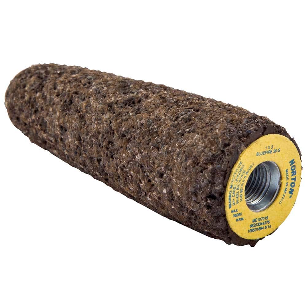 Norton - Cones & Plugs Maximum Diameter (Inch): 1 Head Thickness (Inch): 3 - Exact Tool & Supply