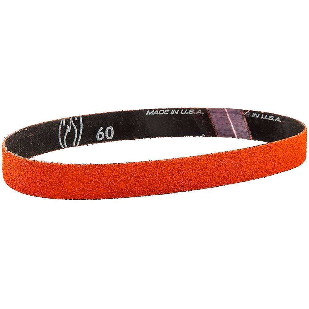 Norton - 1" Wide x 24" OAL, 40 Grit, Ceramic Abrasive Belt - Exact Tool & Supply