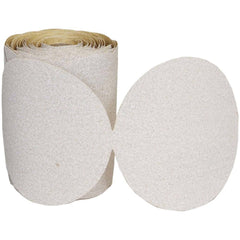 Norton - 5" Diam, 120 Grit Aluminum Oxide Adhesive PSA Disc - Exact Tool & Supply