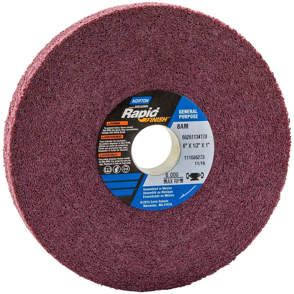 Norton - Deburring Wheels Wheel Type: Convolute Wheel Diameter (Inch): 6 - Exact Tool & Supply