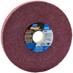 Norton - Deburring Wheels Wheel Type: Convolute Wheel Diameter (Inch): 6 - Exact Tool & Supply