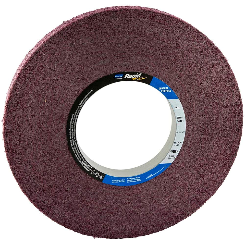 Norton - Deburring Wheels Wheel Type: Convolute Wheel Diameter (Inch): 12 - Exact Tool & Supply