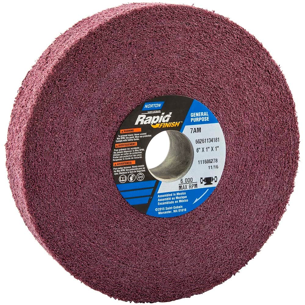 Norton - Deburring Wheels Wheel Type: Convolute Wheel Diameter (Inch): 6 - Exact Tool & Supply