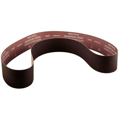 Norton - 4" Wide x 36" OAL, 80 Grit, Aluminum Oxide Abrasive Belt - Exact Tool & Supply