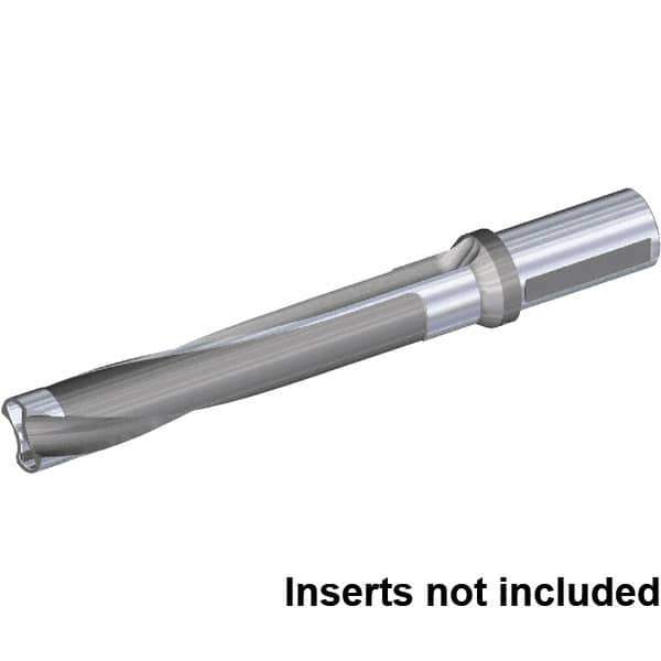 Kennametal - KSEM Plus Series, FDS36 Head Connection, 1.5xD, 1-1/2" Shank Diam, Drill Body - 92mm Body to Flange Length, SSF Toolholder, 34.5mm Nose Diam, 92mm Drill Body Length, 40mm Flute Length - Exact Tool & Supply