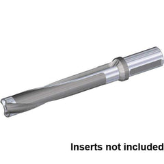 Kennametal - KSEM Plus Series, FDS71 Head Connection, 5xD, 2" Shank Diam, Drill Body - 452mm Body to Flange Length, SSF Toolholder, 69mm Nose Diam, 452mm Drill Body Length, 360mm Flute Length - Exact Tool & Supply