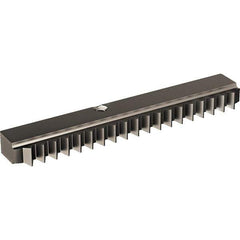 Vargus - 1mm Pitch, Internal Thread, ISO Standard, R40I VBX Grade Thread Mill Insert - Carbide, TiCN Coating - Exact Tool & Supply
