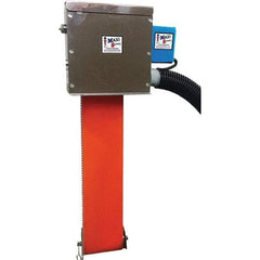 Mini-Skimmer - 24" Reach, 6 GPH Oil Removal Capacity, 115 Max Volt Rating, 60 Hz, Belt Oil Skimmer - 40 to 120° (Poly), 220° (Stainless) - Exact Tool & Supply
