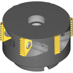 Vargus - 3.15" Cut Diam, 11.811" Max Depth of Cut, 1" Arbor Hole Diam, 1" Shank Diam, Internal/External Indexable Thread Mill - Insert Style 6B, 3/4" Insert Size, 5 Inserts, Toolholder Style TMSH-D, 2" OAL - Exact Tool & Supply