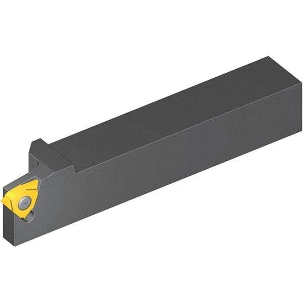 Vargus - External Thread, Right Hand Cut, 5/8" Shank Width x 5/8" Shank Height Indexable Threading Toolholder - 4" OAL, 2VER Insert Compatibility, NL Toolholder, Series Slim Throat - Exact Tool & Supply