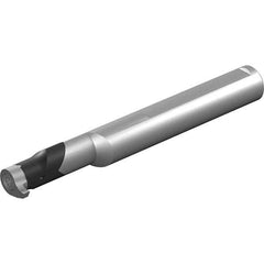 Vargus - Internal Thread, Right Hand Cut, 12mm Shank Width x 11mm Shank Height Indexable Threading Toolholder - 100mm OAL, V14TH Insert Compatibility, CV Toolholder, Series Mini-V Reinforced - Exact Tool & Supply