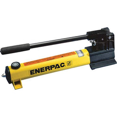Enerpac - Manual Hydraulic Pumps Number of Stages: 2.000 Oil Volume Per Stroke (Cu. In.): 0.99 - Exact Tool & Supply