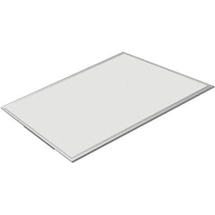 Eiko Global - 1 Lamp, 40 Watts, 5,000 Lumens, 2' x 2', 5,000°K, LED Lamp Troffer - 100 to 277 Volt, Dimmable, Acrylic Diffuser, Aluminum Troffer - Exact Tool & Supply