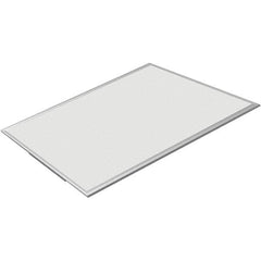 Eiko Global - 1 Lamp, 40 Watts, 5,000 Lumens, 2' x 2', 4,000°K, LED Lamp Troffer - 100 to 277 Volt, Dimmable, Acrylic Diffuser, Aluminum Troffer - Exact Tool & Supply