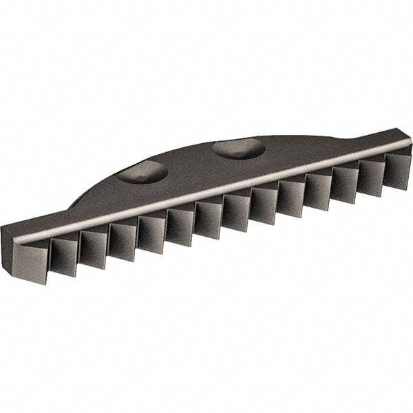 Vargus - 27 TPI, Internal Thread, UN Standard, R19I VBX Grade Thread Mill Insert - Carbide, TiCN Coating - Exact Tool & Supply