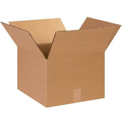 Made in USA - Pack of (15), 14" Wide x 14" Long x 12" High Heavy-Duty Corrugated Boxes - Exact Tool & Supply