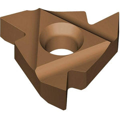 Vargus - 2IR Internal Right Hand 19 BSPT Laydown Threading Insert - Grade VRX, AlTiN Coated Carbide - Exact Tool & Supply