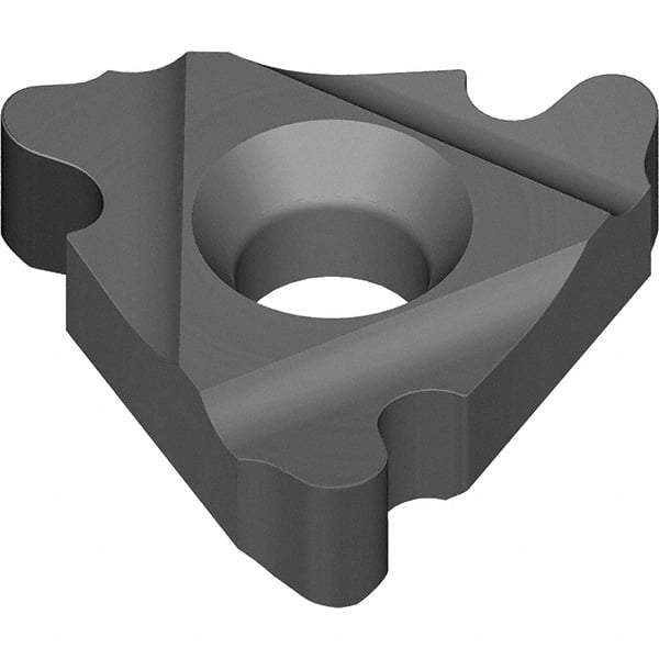 Vargus - 3EL External Left Hand 6 RD Laydown Threading Insert - Grade VTX, TiAIN Coated Carbide - Exact Tool & Supply