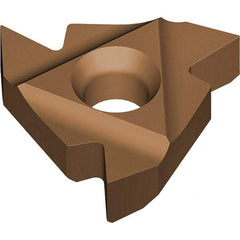 Vargus - 5ER External Right Hand 4 API Laydown Threading Insert - Grade VRX, AlTiN Coated Carbide, 15.88mm Inscribed Circle - Exact Tool & Supply