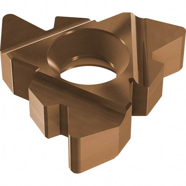 Vargus - 4FER External Right Hand 6 W Laydown Threading Insert - Grade VRX, AlTiN Coated Carbide - Exact Tool & Supply