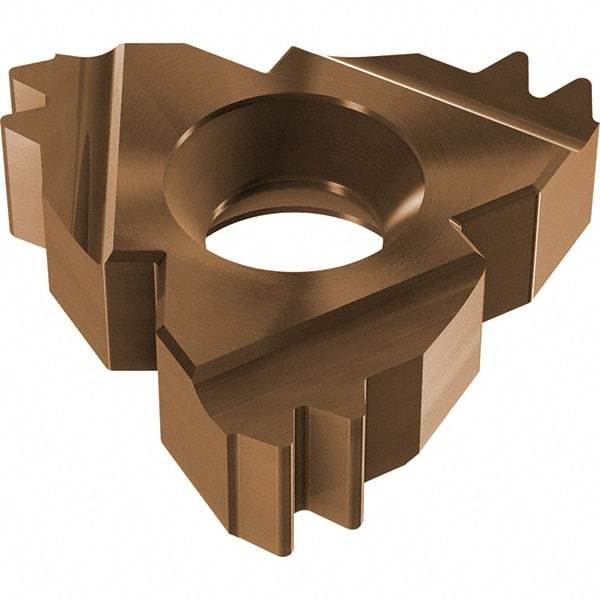 Vargus - 4FIR Internal Right Hand 11 W Laydown Threading Insert - Grade VRX, AlTiN Coated Carbide - Exact Tool & Supply