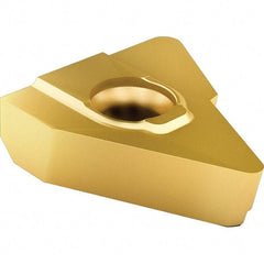 Vargus - 5MGIR Internal Right Hand 2 Acme 3G Laydown Threading Insert - Grade VKX, TiN Coated Carbide, 15.88mm Inscribed Circle - Exact Tool & Supply