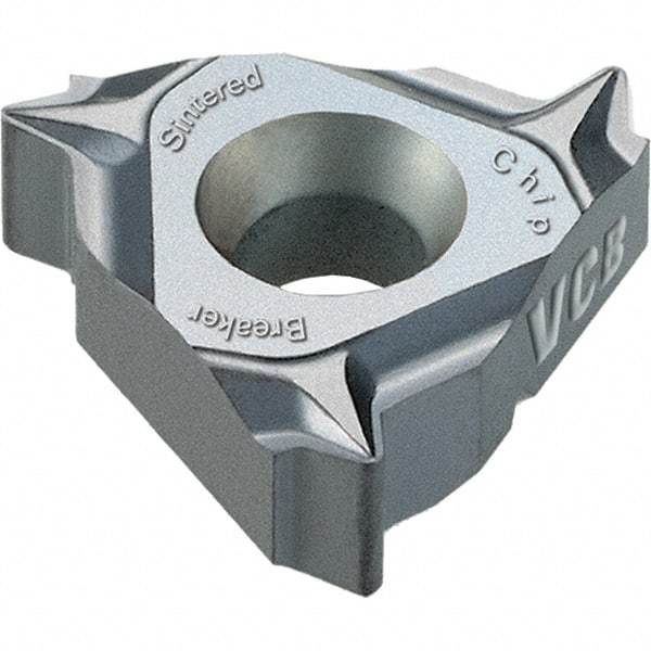 Vargus - 3JIR Internal Right Hand 11 W Laydown Threading Insert - Grade VKX, TiN Coated Carbide - Exact Tool & Supply
