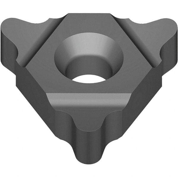 Vargus - 4UE External Left & Right Hand ISO Laydown Threading Insert - Grade VTX, TiAIN Coated Carbide - Exact Tool & Supply