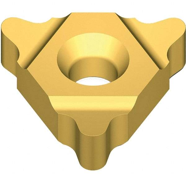 Vargus - 4UE External Left & Right Hand 3 STACME Laydown Threading Insert - Grade VKX, TiN Coated Carbide - Exact Tool & Supply