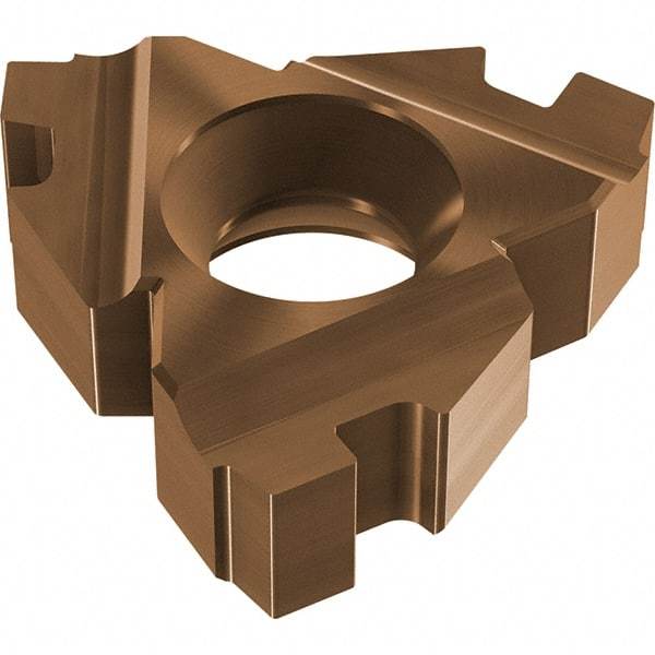 Vargus - 4FIR Internal Right Hand 6 VAM Laydown Threading Insert - Grade VRX, AlTiN Coated Carbide - Exact Tool & Supply