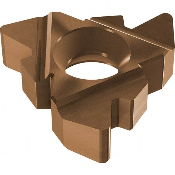 Vargus - 4FIR Internal Right Hand ISO Laydown Threading Insert - Grade VRX, AlTiN Coated Carbide - Exact Tool & Supply