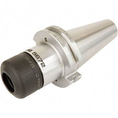Seco - 9.5mm to 10mm Capacity, 140.9mm Projection, CAT40 Dual Contact Taper, HP16 Collet Chuck - 228.4mm OAL - Exact Tool & Supply