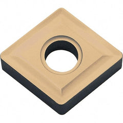 Kyocera - CNMG643 Grade CA025P Carbide Turning Insert - TiCN/Al2O3/TiN Finish, 80° Diamond, 3/4" Inscr Circle, 1/4" Thick, 3/64" Corner Radius - Exact Tool & Supply