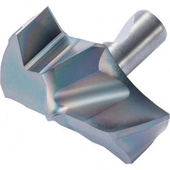 Kyocera - Series DA, 22.5mm Diam Grade PR1525 60° Replaceable Drill Tip - Carbide, Megacoat Nano Finish, 220 Seat Size - Exact Tool & Supply
