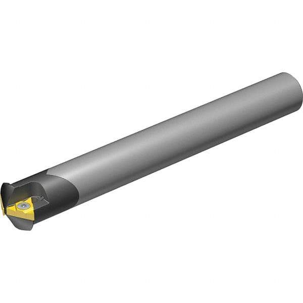 Vargus - 31mm Cut Diam, 135mm Max Hole Depth, 25mm Shank Diam, Internal/External Indexable Thread Mill - Insert Style 2UI, 1/4" Insert Size, 4 Inserts, Toolholder Style CTM SC, 193mm OAL - Exact Tool & Supply