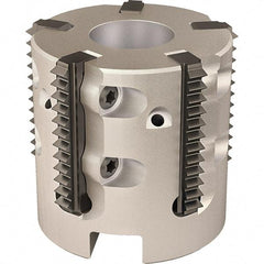 Vargus - 35.9mm Cut Diam, 200mm Max Hole Depth, 16mm Shank Diam, Internal/External Indexable Thread Mill - Insert Style R25, 5 Inserts, Toolholder Style RTMC-D, 33.5mm OAL - Exact Tool & Supply