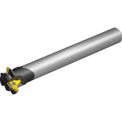 Vargus - 26.4mm Cut Diam, 105mm Max Hole Depth, 20mm Shank Diam, Internal/External Indexable Thread Mill - Insert Style 3LI, 3/8" Insert Size, 2 Inserts, Toolholder Style CTM SC, 175mm OAL - Exact Tool & Supply